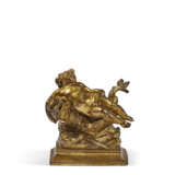 A GILT-BRONZE FIGURE OF A PUTTO ON A DOLPHIN - photo 2