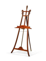 A FRENCH MAHOGANY PICTURE EASEL