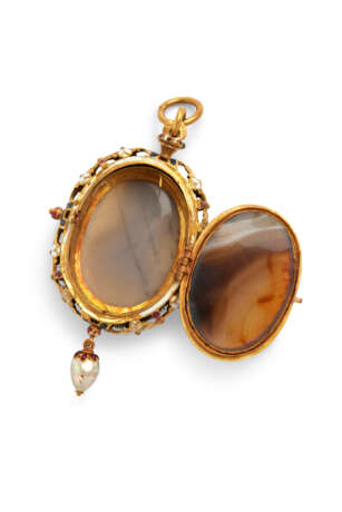 A RENAISSANCE SARDONYX CAMEO REPRESENTING KING PHILIP II OF SPAIN AND HIS WIFE, MARIA OF PORTUGAL - Foto 3