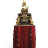 A MONUMENTAL ORMOLU-MOUNTED HARDSTONE CABINET ON STAND - фото 16