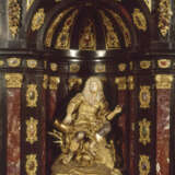 A MONUMENTAL ORMOLU-MOUNTED HARDSTONE CABINET ON STAND - photo 20