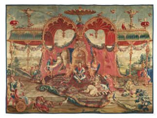 A LOUIS XIV BEAUVAIS TAPESTRY