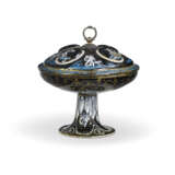 A LIMOGES ENAMEL COVERED TAZZA DEPICTING GODS AND HEROES - Foto 2