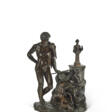 A BRONZE GROUP OF MELEAGER - Auktionspreise