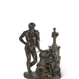 A BRONZE GROUP OF MELEAGER - photo 1