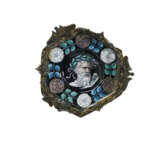 A HEXAGONAL LIMOGES ENAMEL SALT CELLAR DEPICTING THE LABORS OF HERCULES - Foto 5