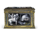 A LIMOGES ENAMEL CASKET - Foto 3