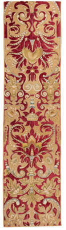 A GROUP OF TWELVE ITALIAN SILK-EMBROIDERED AND CUT VELVET PANELS - Foto 5