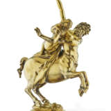 A GERMAN PARCEL-GILT FIGURAL GROUP OF NESSUS AND DEIANEIRA - photo 1