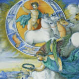 A LARGE DUCHY OF URBINO MAIOLICA ISTORIATO CHARGER - Foto 5