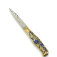 A SWEDISH ENAMELED GOLD POIGNARD KNIFE - Auktionspreise