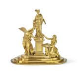 A LOUIS XVI ORMOLU GROUP DEPICTING AN ALLEGORY OF LEARNING, KNOWLEDGE AND VIGILANCE - photo 1
