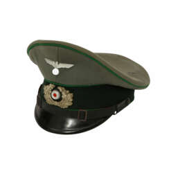 Deutsches Reich 1933-1945 - Schirmmütze aus grünem Tuch