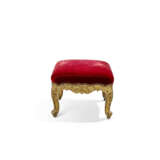 A LOUIS XV GILTWOOD TABOURET - фото 4