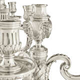 A PAIR OF FRENCH SILVER FOUR-LIGHT CANDELABRA - фото 2