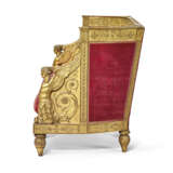 AN EMPIRE GILTWOOD CANAPE - Foto 3