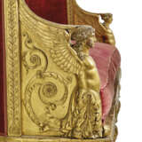 AN EMPIRE GILTWOOD CANAPE - фото 5