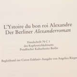 FAKSIMILE Der Berliner Alexanderroman/L'histoire du bon roi Alexandre, 13. Jahrhundert- - photo 5
