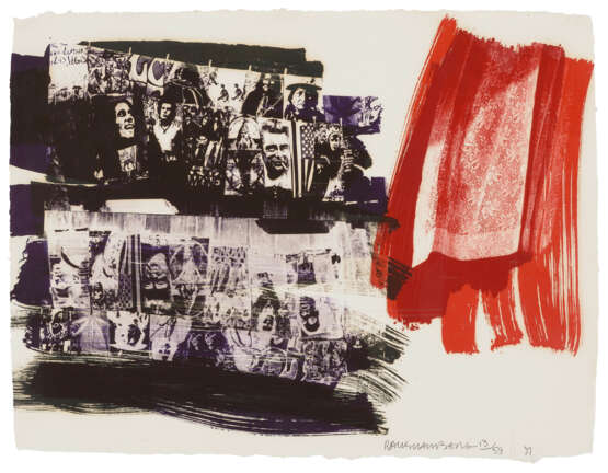 ROBERT RAUSCHENBERG (1925-2008) - Foto 1