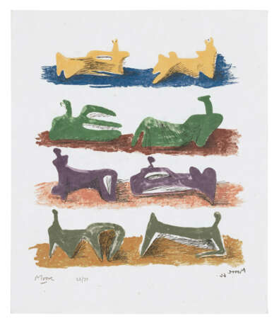 HENRY MOORE (1898-1986) - Foto 1