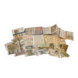 Noten und wenige Briefmarken - Rest einer großen Einlieferung, - Foto 1