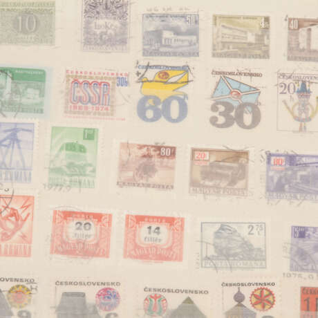 Noten und wenige Briefmarken - Rest einer großen Einlieferung, - Foto 2
