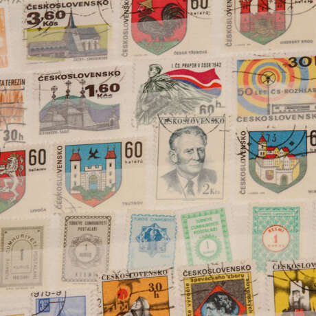 Noten und wenige Briefmarken - Rest einer großen Einlieferung, - photo 3
