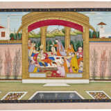 A PAINTING FROM A MADHAVANALA KAMAKANDALA SERIES: KAMAKANDALA ATTENDED TO BY HER MAIDENS - Foto 2