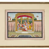 A PAINTING FROM A MADHAVANALA KAMAKANDALA SERIES: KAMAKANDALA ATTENDED TO BY HER MAIDENS - фото 4