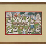 A PAINTING OF GADDI DRUMMERS - photo 4