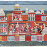 AN ILLUSTRATION FROM A BHAGAVATA PURANA SERIES: KINGS GAMBLING - photo 1
