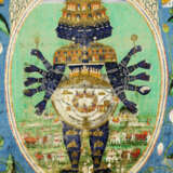 A VERY LARGE AND IMPORTANT PICHVAI OF VISHVARUPA AMIDST A LOTUS POND - Foto 5