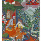 A VERY RARE AND FINE PAINTING OF BHAVAVIVEKA - photo 1