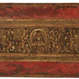 TWO PAINTED WOODEN MANUSCRIPT COVERS - фото 5
