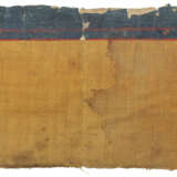 A GROUP OF THREE BLACKGROUND PAINTED MANUSCRIPT PAGES - фото 3