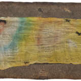 A GROUP OF THREE BLACKGROUND PAINTED MANUSCRIPT PAGES - photo 6