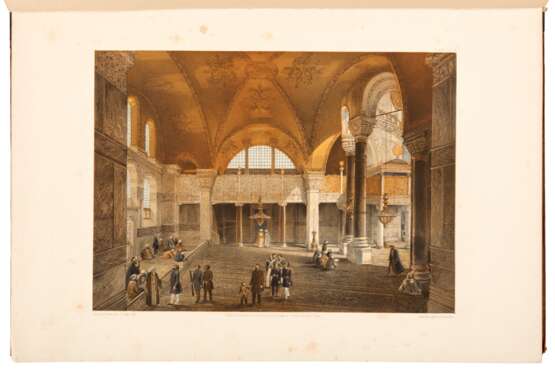 Aya Sofia Constantinople, London, 1852, morocco-backed cloth boards - фото 1