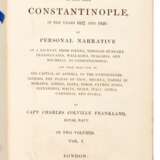 Travels to and from Constantinople, London, 1829, 2 vols, calf, Countess of Beauchamp's copy - photo 2