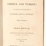 A residence in Greece and Turkey. London, 1837, 2 volumes, 8vo, plates, morocco gilt - фото 2