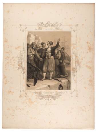 Griechenlands Befreiung in XXXIX Bildern Entworfen [Greek heroism]. Munich, c.1835 - photo 1