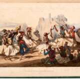 Croquis d'apres ... en Grece et dans le Levant. Paris, c.1833, publisher's green cloth - фото 1