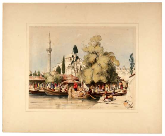 Illustrations of Constantinople, [1838], first edition, deluxe issue, contemporary portfolio - photo 2