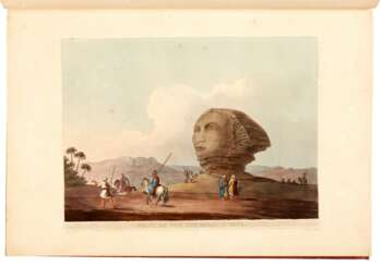 Views in Egypt. London, 1813, folio, early twentieth-century red cloth (dated 1913)