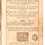 Trattato del titolo regio ... di Cipri, Turin, 1633 - фото 1