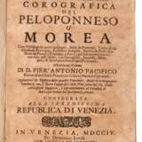 Breve descrizzione corografica del Peloponneso o' Morea, Venice, 1704 - Foto 1