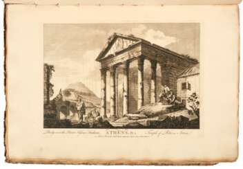 Ruins of Athens, London, 1759, first edition, calf-backed marbled boards