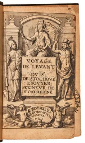 Voyage du Levant. Brussels, 1650, modern black cloth - фото 1