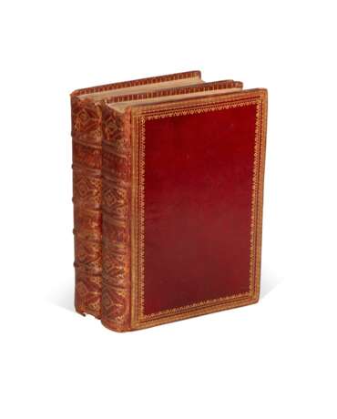 Relation d'un voyage du Levant. Paris, 1717, 2 vols, contemporary crushed red morocco gilt - фото 1