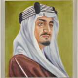 A portrait of King Faisal, oil on canvas - фото 2