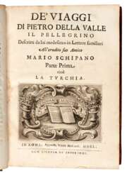 Viaggi, Rome, 1650, 4 volumes, speckled calf